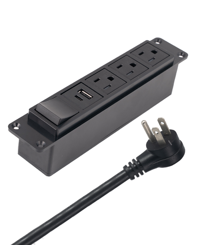 暗藏三位插+USB+C口+開關(guān)